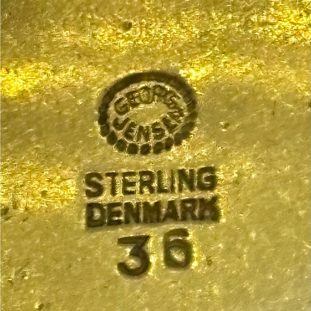 Rare Georg Jensen Sterling Silver “Blossom” Bracelet 1940’s. Trade 4 rose gold! - Picture 10 of 16